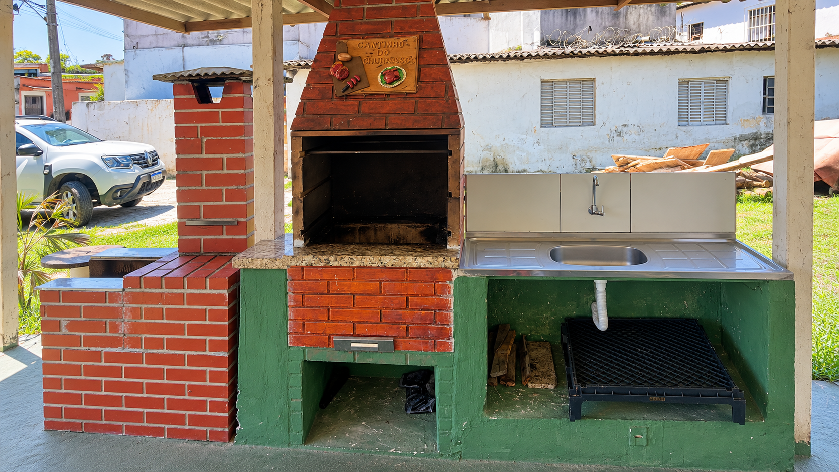 Churrasqueira do Bar Encontro dos Amigos